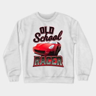 Old School Racer Crewneck Sweatshirt